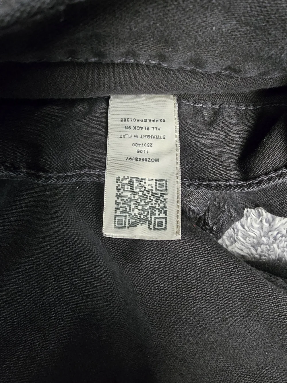 True Religion Black Geno Slim Straight Jeans Flap Pocket Horseshoe 33